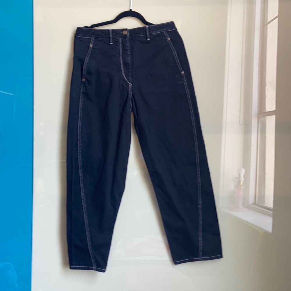 Lemaire Black Twisted Jeans